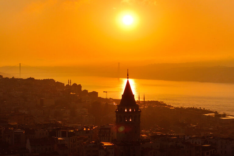 İstanbul'da gün doğumu